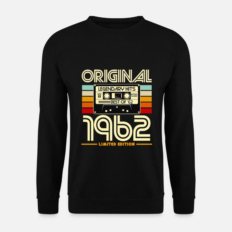 Original 1962 Limited Edition - Unisex Sweatshirt - black