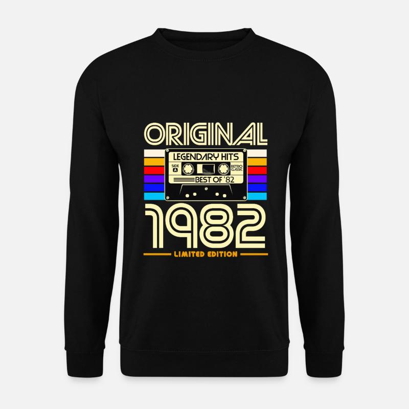 Original 1982 Edition Cassette - Sweat-shirt Unisexe - noir