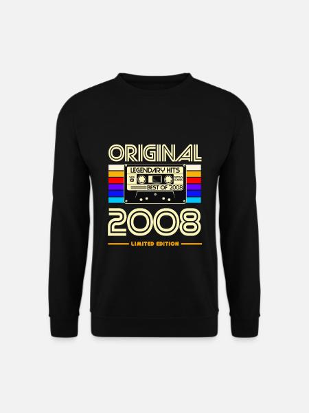 Original 2008 begrænset kassettekunst - Unisex sweater - sort