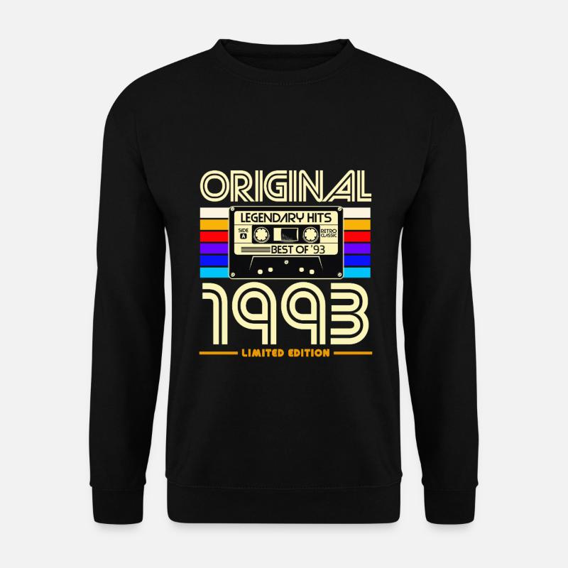Original 1993 Limited Edition - Unisex Sweatshirt - black