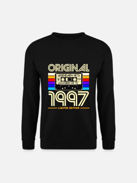 Original 1997 Hits Cassette Rétro - Sweat-shirt Unisexe - noir