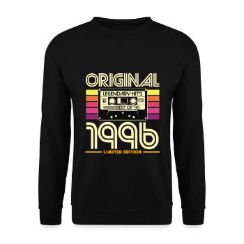 Original 1996 Édition Limitée - Sweat-shirt Unisexe - noir - Devant - Alina (178cm) & Michal (187cm)