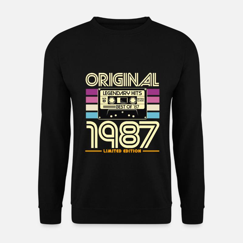 Original 1987 Edition Limitée - Sweat-shirt Unisexe - noir