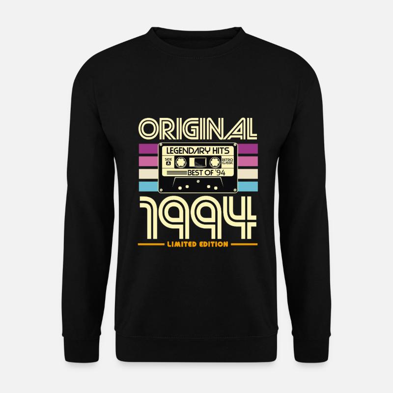 Original 1994 Cassette Retro Edition - Sweat-shirt Unisexe - noir