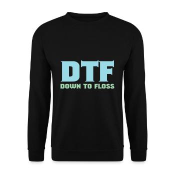 Dentiste - Sweat-shirt Unisexe - noir - Devant - Alina (178cm) & Michal (187cm)