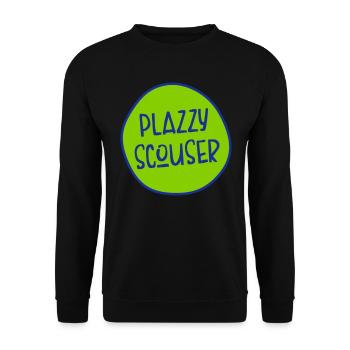 Plazzy Scouser - Unisex Sweatshirt - black - Front - Alina (178cm) & Michal (187cm)