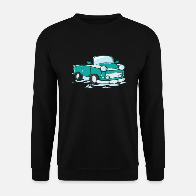 Auto Trabi as a comic - Unisex Sweatshirt - black
