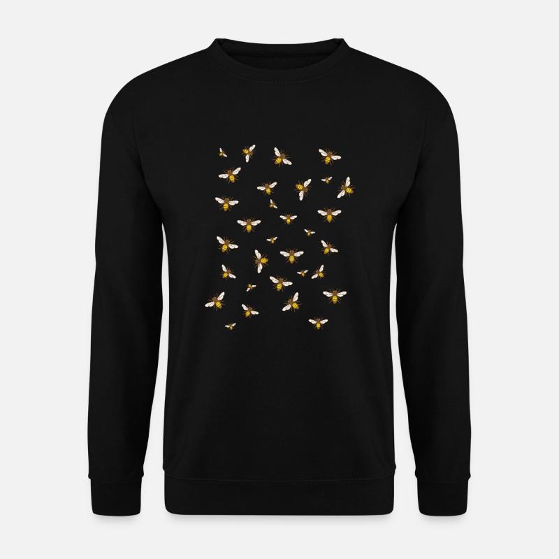 Imker Bienen Honig - Unisex Pullover - Schwarz