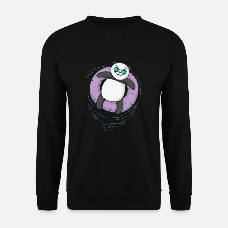 Panda chilling - Unisex Sweatshirt - black