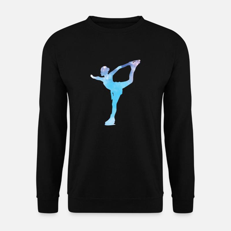 Figure Skating Skating Ice Skating - Unisex Sweatshirt - black