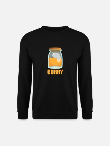 Curry saveur épice cuisine - Sweat-shirt Unisexe - noir