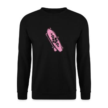 SUP Sport Stand up Paddle Balance - Unisex Sweatshirt - black - Front - Alina (178cm) & Michal (187cm)