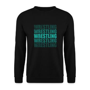 Spectacle de lutte Ring Fight Spectacle - Sweat-shirt Unisexe - noir - Devant - Alina (178cm) & Michal (187cm)