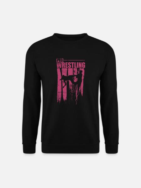 Pro Wrestling Show Fight Ring - Unisex Sweatshirt - black