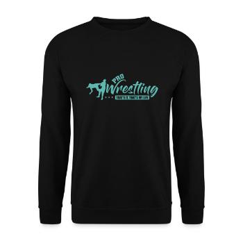 Pro Wrestling C’est ça, c’est ma vie - Sweat-shirt Unisexe - noir - Devant - Alina (178cm) & Michal (187cm)