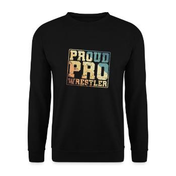 Proud Pro Wrestler Show Fight - Sweat-shirt Unisexe - noir - Devant - Alina (178cm) & Michal (187cm)