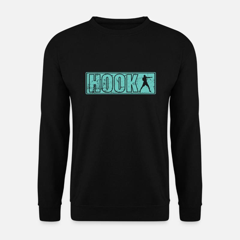 Hook Punch Boxen - Unisex Pullover - Schwarz