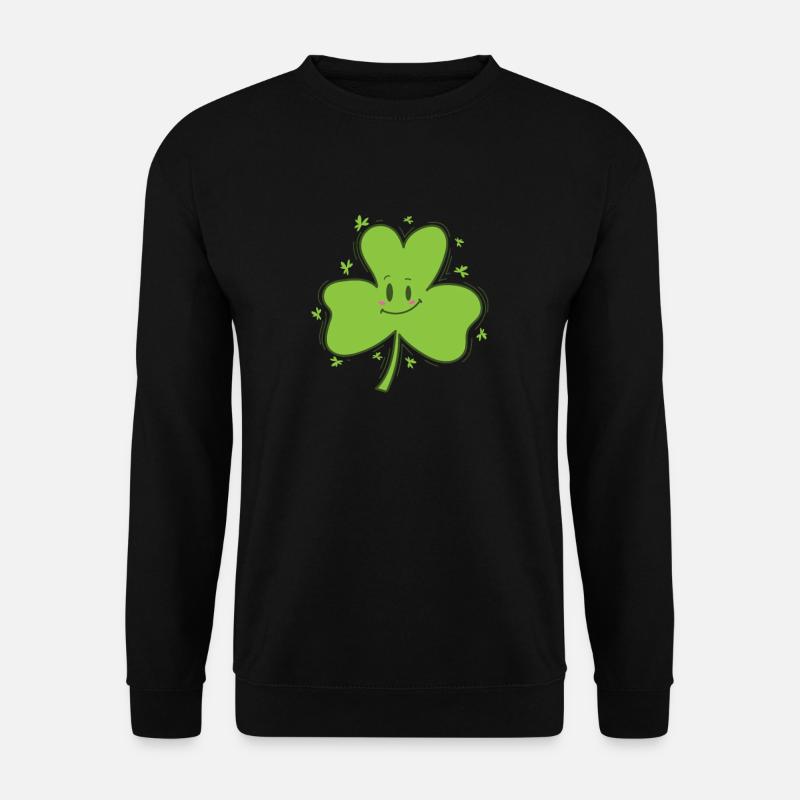 Shamrock St. Patrick’s Day Fun - Sweat-shirt Unisexe - noir