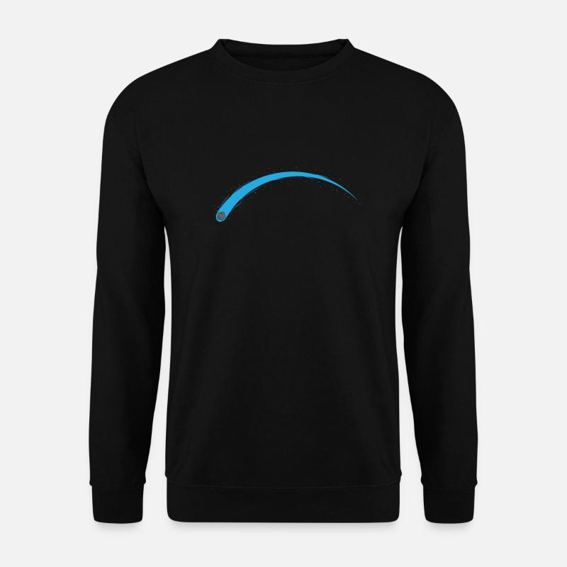 Shooting Star, Space, Sky, Light - Unisex Sweatshirt - black
