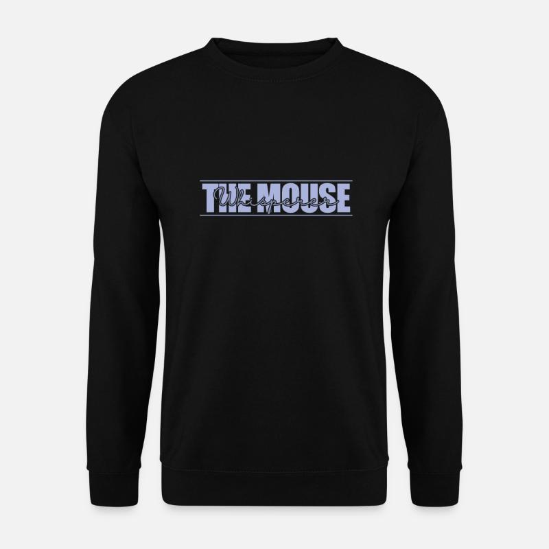 The Mouse Whisperer Rodent Cheese - Unisex Sweatshirt - black