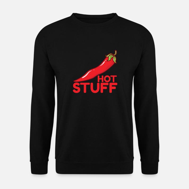 Hot Stuff Chili Spice Scoville - Unisex Sweatshirt - black