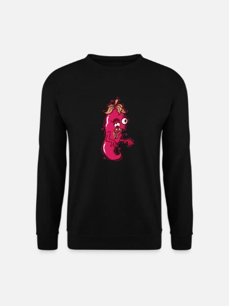 crazy chili spice spiciness level - Unisex Sweatshirt - black