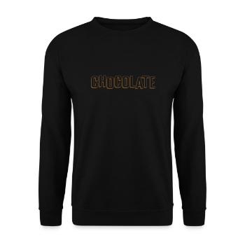 Chocolate Candy Cocoa - Unisex Sweatshirt - black - Front - Alina (178cm) & Michal (187cm)