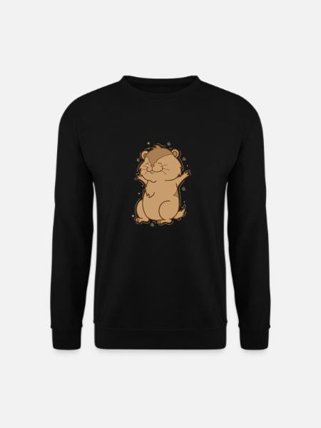 Lemming rodent overconfidence - Unisex Sweatshirt - black
