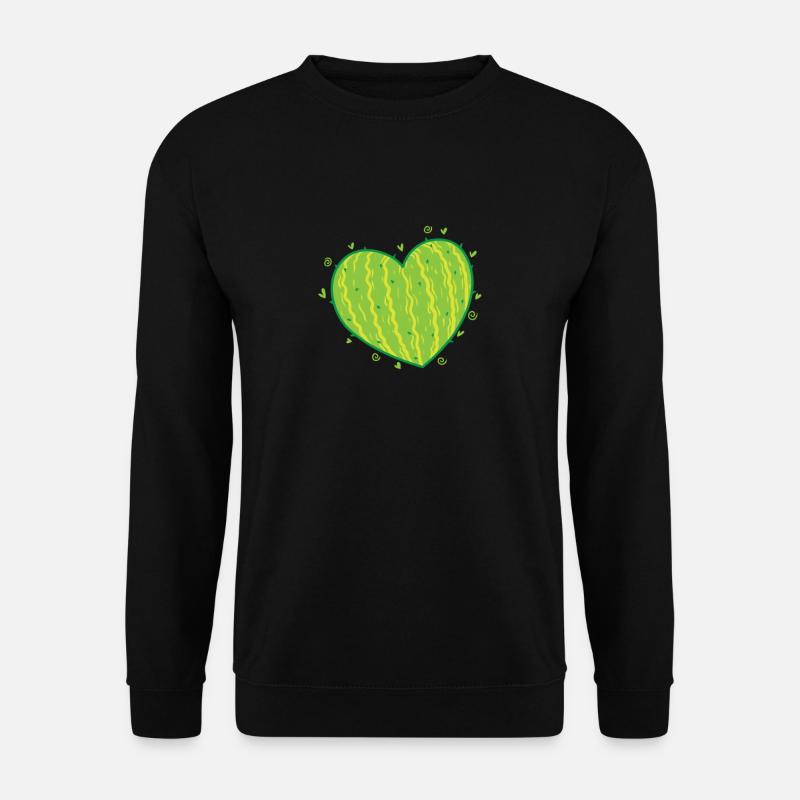 Cactus Heart Plant - Unisex Sweatshirt - black