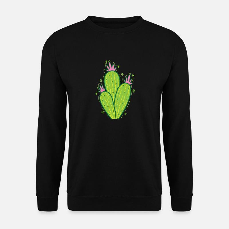 Cactus beautiful plant - Unisex Sweatshirt - black