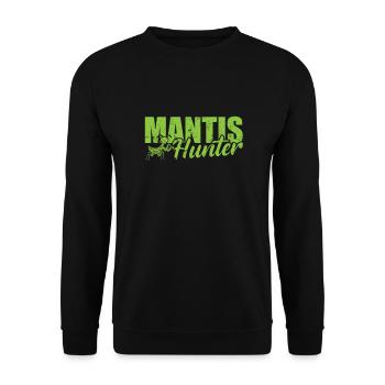 Mantis Hunter - Unisex Pullover - Schwarz - Vorne - Alina (178cm) & Michal (187cm)