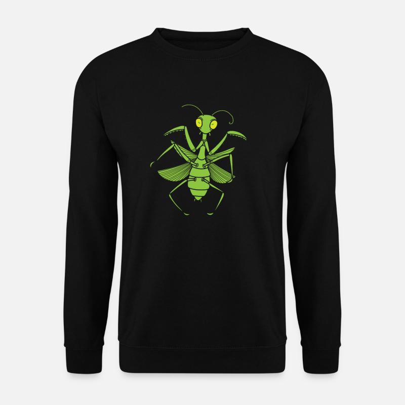 Insect Praying Mantis - Unisex Sweatshirt - black