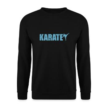 Karaté Arts Martiaux - Sweat-shirt Unisexe - noir - Devant - Alina (178cm) & Michal (187cm)