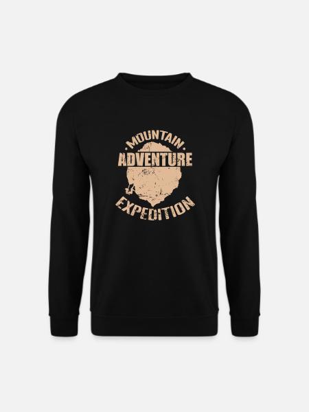 Adventure Expedition Bouldering - Unisex Sweatshirt - black