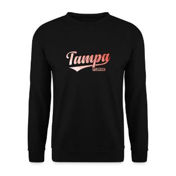 Tampa, une ville de l’État de Floride aux États-Unis - Sweat-shirt Unisexe - noir - Devant - Alina (178cm) & Michal (187cm)