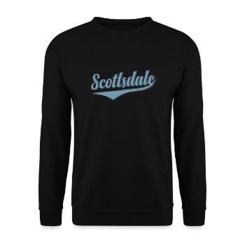 Scottsdale, Arizona City in the USA - Unisex Sweatshirt - black - Front - Alina (178cm) & Michal (187cm)