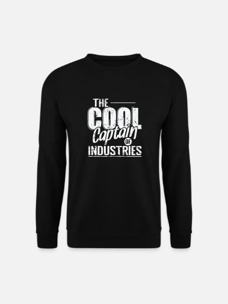 The Cool Captain of Industries - Unisex Sweatshirt - black