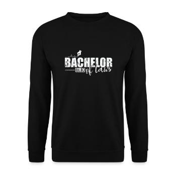 Baccalauréat en droit (LL.B.) - Sweat-shirt Unisexe - noir - Devant - Alina (178cm) & Michal (187cm)