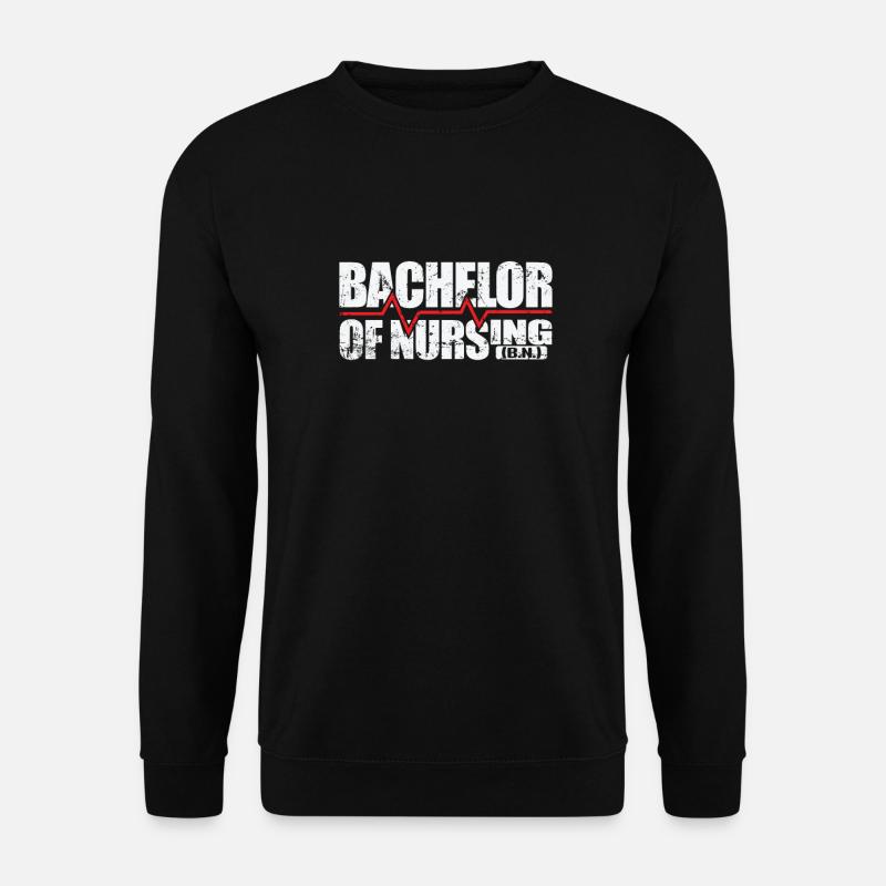 Bachelor of Nursing Pflegepraxis - Unisex Pullover - Schwarz