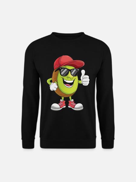 Kiwi - Unisex Pullover - Schwarz