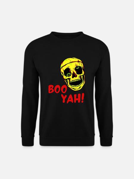 Halloween Skull - Unisex Sweatshirt - black