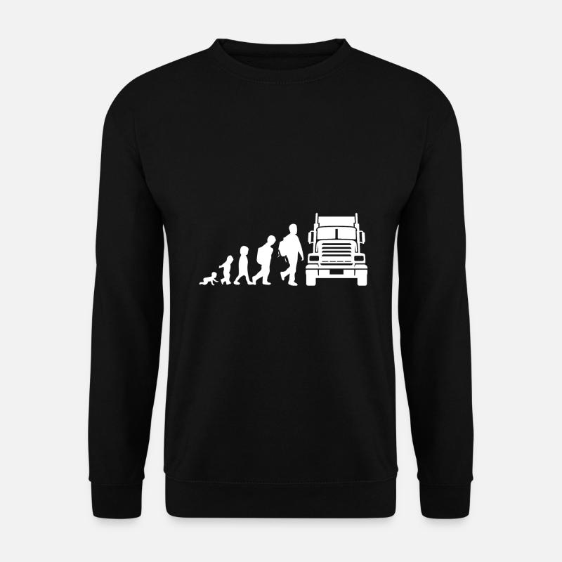 Trucker Evolution - Unisex Sweatshirt - black