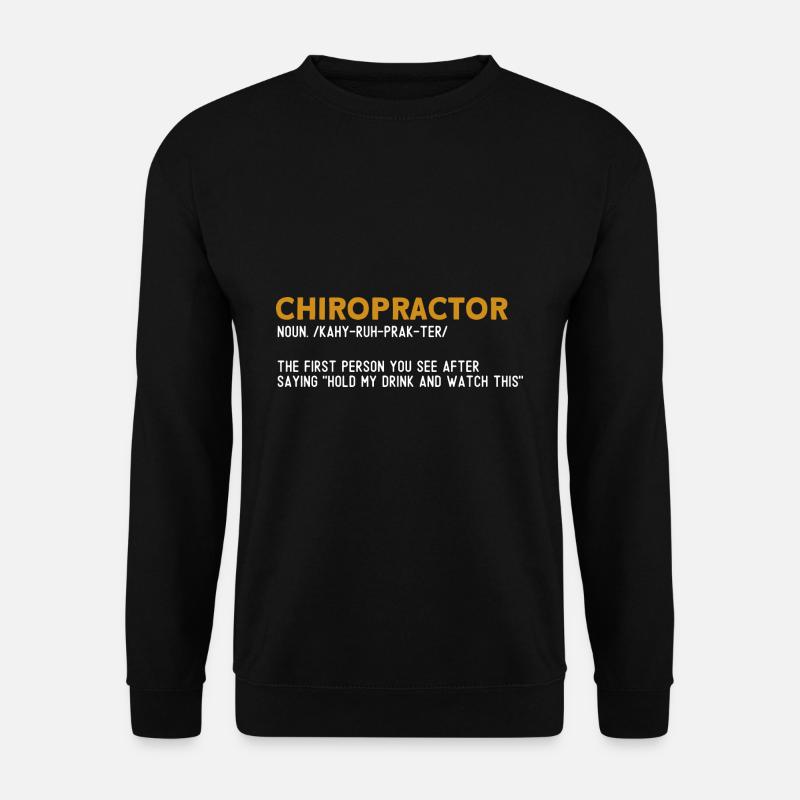 Chiropraktiker - Unisex Pullover - Schwarz