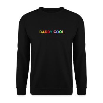daddy cool - Sweat-shirt Unisexe - noir - Devant - Alina (178cm) & Michal (187cm)