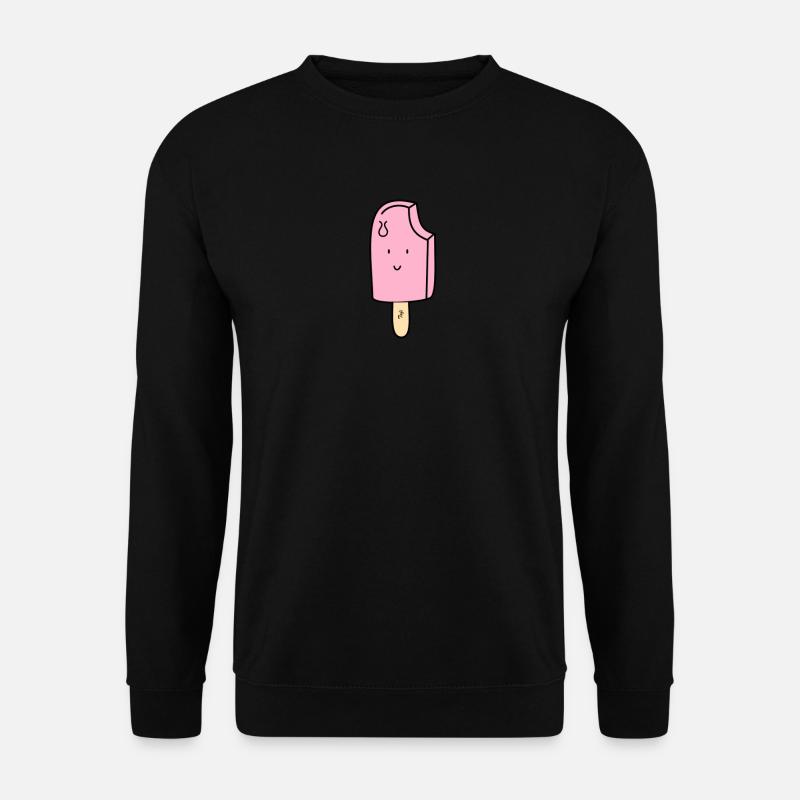 Ice cream that smiles - Unisex Sweatshirt - black
