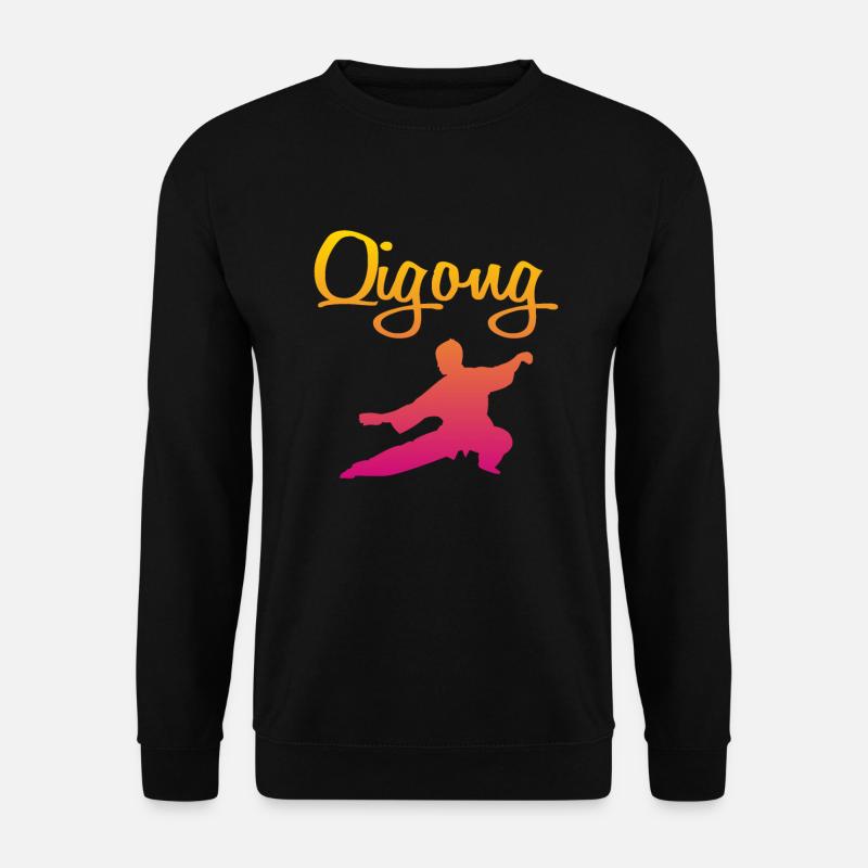 Qigong - Unisex Pullover - Schwarz