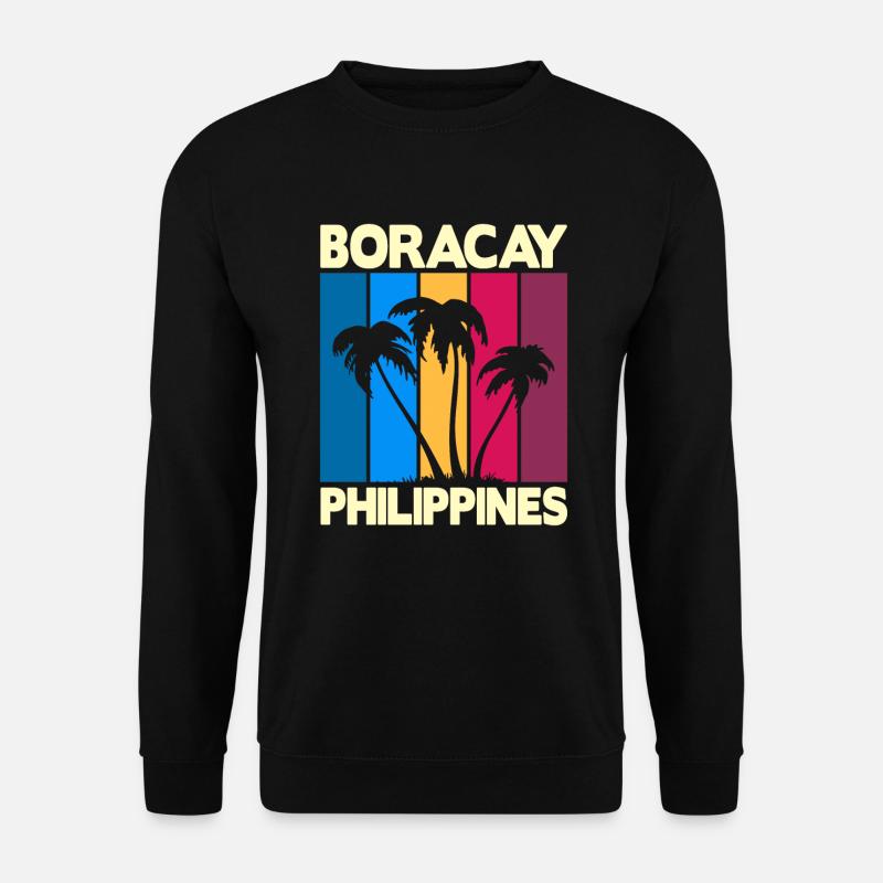 Boracay Philippines - Unisex Pullover - Schwarz