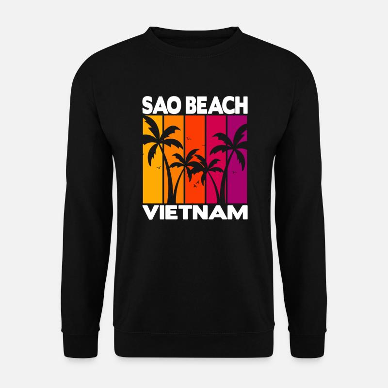 Sao Beach Vietnam - Unisex Sweatshirt - black
