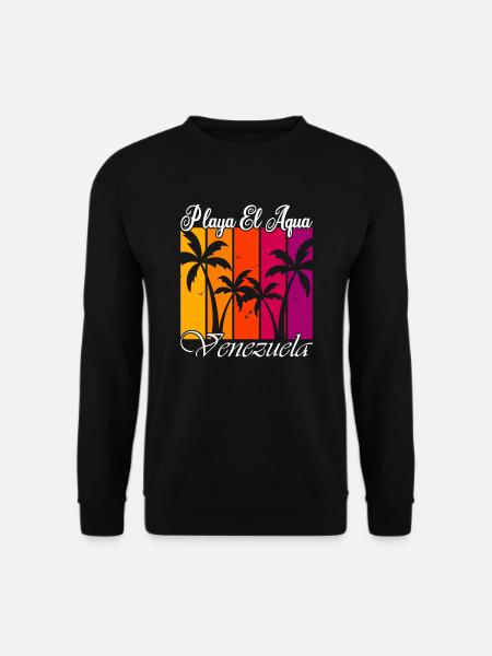 Playa El Aqua Venezuela - Unisex Sweatshirt - black