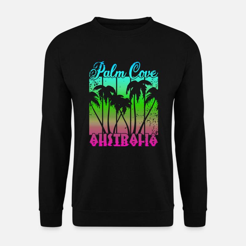 Palm Cove Australia - Unisex Pullover - Schwarz